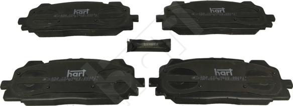 Hart 253 771 - Set placute frana,frana disc aaoparts.ro