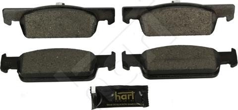 Hart 252 391 - Set placute frana,frana disc aaoparts.ro