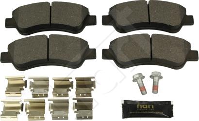 Hart 252 309 - Set placute frana,frana disc aaoparts.ro