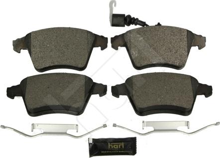 Hart 252 313 - Set placute frana,frana disc aaoparts.ro