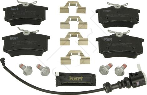 Hart 260 559 - Set placute frana,frana disc aaoparts.ro