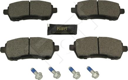 Hart 260 743 - Set placute frana,frana disc aaoparts.ro