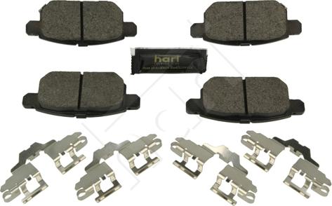 Hart 260 764 - Set placute frana,frana disc aaoparts.ro