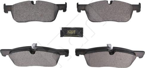 Hart 261 812 - Set placute frana,frana disc aaoparts.ro