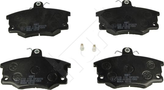 Hart 219 110 - Set placute frana,frana disc aaoparts.ro