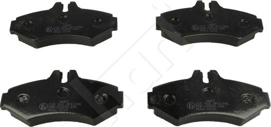 Hart 215 928 - Set placute frana,frana disc aaoparts.ro