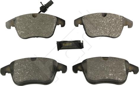 Hart 211 813 - Set placute frana,frana disc aaoparts.ro