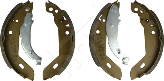 Hart 217 399 - Set saboti frana aaoparts.ro