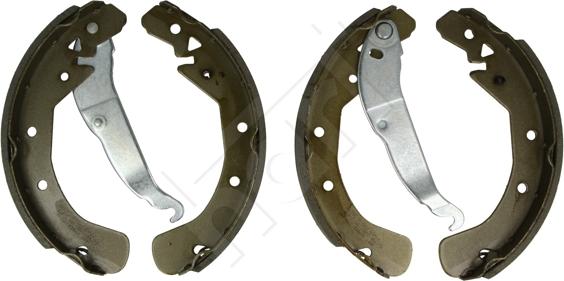 Hart 217 393 - Set saboti frana aaoparts.ro