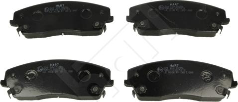 Hart 224 164 - Set placute frana,frana disc aaoparts.ro