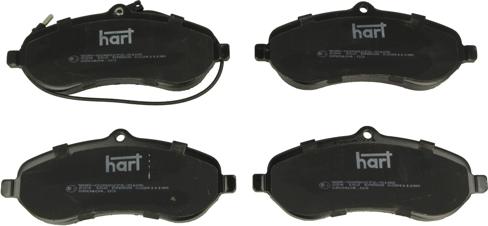 Hart 224 162 - Set placute frana,frana disc aaoparts.ro