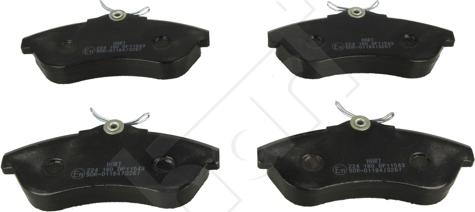 Hart 224 180 - Set placute frana,frana disc aaoparts.ro