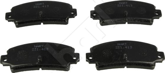 Hart 221 413 - Set placute frana,frana disc aaoparts.ro