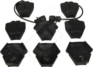 Hart 221 097 - Set placute frana,frana disc aaoparts.ro
