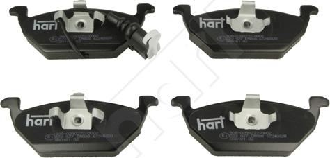 Hart 223 927 - Set placute frana,frana disc aaoparts.ro