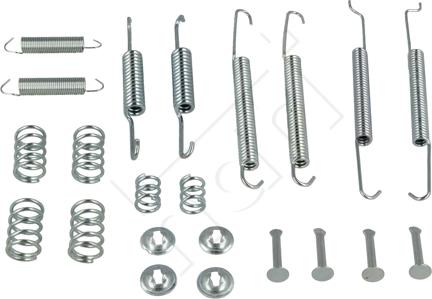 Hart 223 493 - Set accesorii, sabot de frana aaoparts.ro
