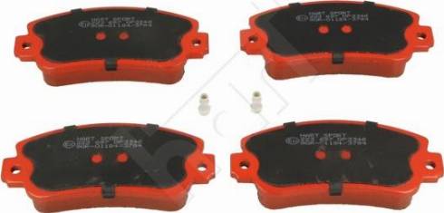 Hart 223 697 - Set placute frana,frana disc aaoparts.ro
