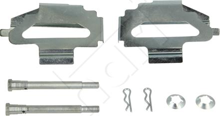 Hart 223 822 - Set accesorii, placute frana aaoparts.ro