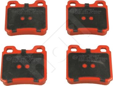 Hart 223 751 - Set placute frana,frana disc aaoparts.ro