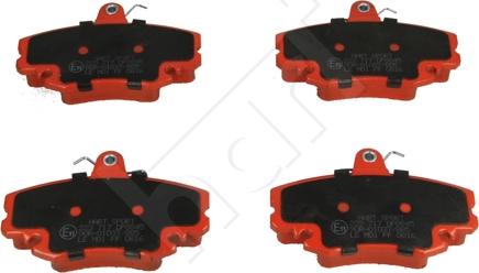 Hart 223 717 - Set placute frana,frana disc aaoparts.ro