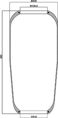 HD 010.883 - Burduf, suspensie pneumatica aaoparts.ro