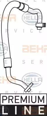 HELLA 9GS 351 337-481 - Conducta joasa presiune,aer conditionat aaoparts.ro