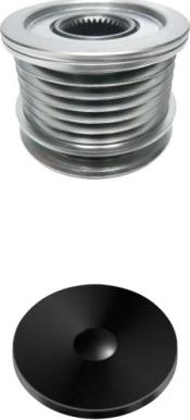 HELLA 9XU 358 039-251 - Fulie, alternator aaoparts.ro