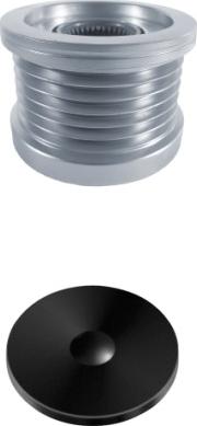 HELLA 9XU 358 038-901 - Fulie, alternator aaoparts.ro