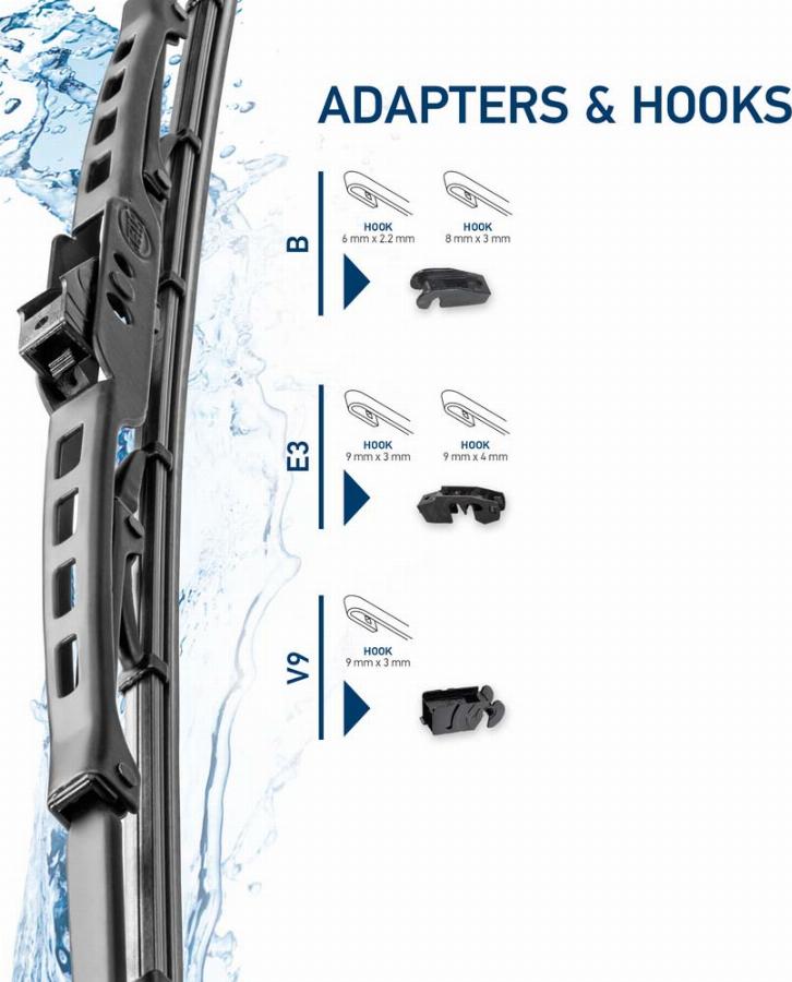 HELLA 9XW 178 878-161 - Lamela stergator aaoparts.ro