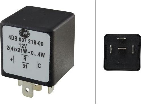 HELLA 4DB 007 218-001 - Modul semnalizare aaoparts.ro