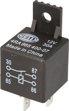 HELLA 4RA 965 400-071 - Releu, curent alimentare aaoparts.ro