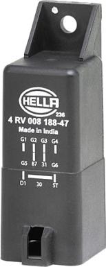 HELLA 4RV 008 188-471 - Unitate de control,bujii incandescente aaoparts.ro