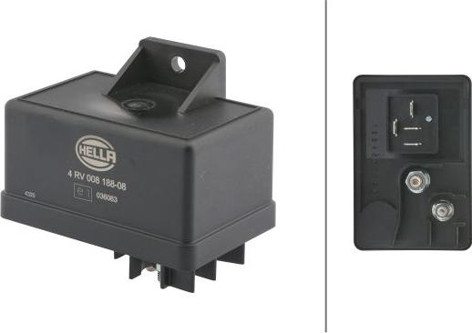 HELLA 4RV 008 188-081 - Unitate de control,bujii incandescente aaoparts.ro