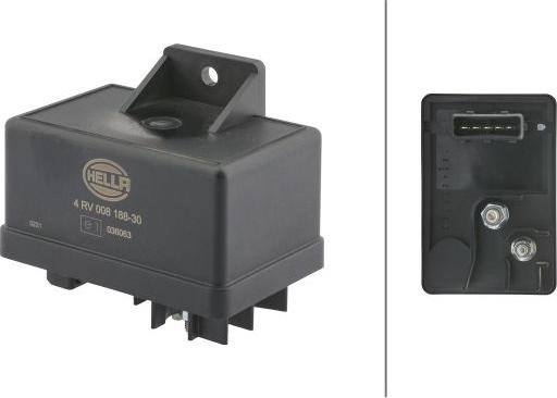 HELLA 4RV 008 188-301 - Unitate de control,bujii incandescente aaoparts.ro