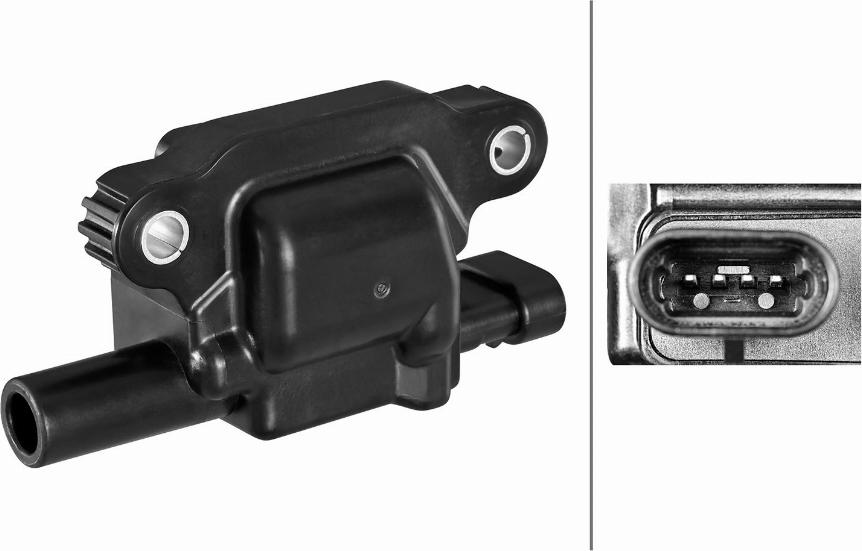 HELLA 5DA 358 101-321 - Bobina de inductie aaoparts.ro
