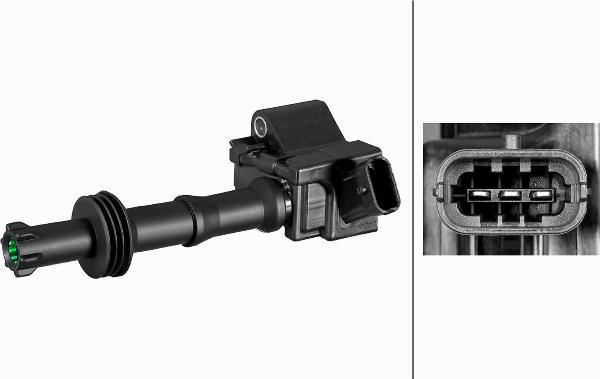 HELLA 5DA 358 290-651 - Bobina de inductie aaoparts.ro