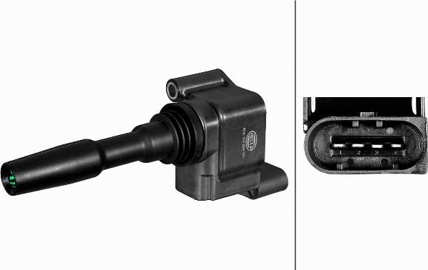 HELLA 5DA 358 290-131 - Bobina de inductie aaoparts.ro