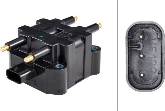 HELLA 5DA 230 035-181 - Bobina de inductie aaoparts.ro
