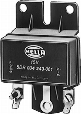 HELLA 5DR 004 243-051 - Regulator, alternator aaoparts.ro