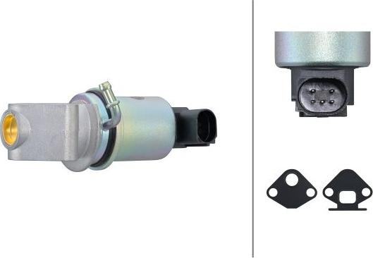 HELLA 6NU 014 865-431 - Supapa EGR aaoparts.ro