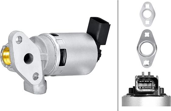 HELLA 6NU 014 865-291 - Supapa EGR aaoparts.ro