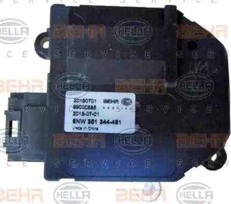 HELLA 6NW 351 344-481 - Element de reglare, clapeta carburator aaoparts.ro