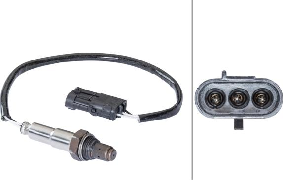 HELLA 6PA 358 066-911 - Sonda Lambda aaoparts.ro
