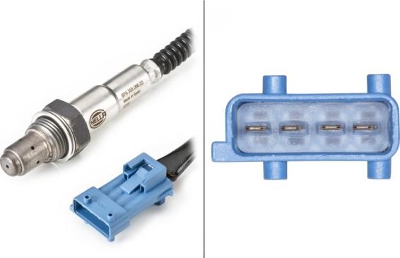 HELLA 6PA 358 066-201 - Sonda Lambda aaoparts.ro