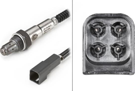 HELLA 6PA 358 066-221 - Sonda Lambda aaoparts.ro