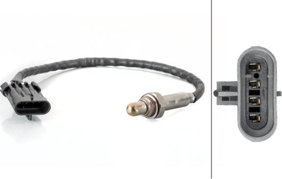 HELLA 6PA 358 103-501 - Sonda Lambda aaoparts.ro
