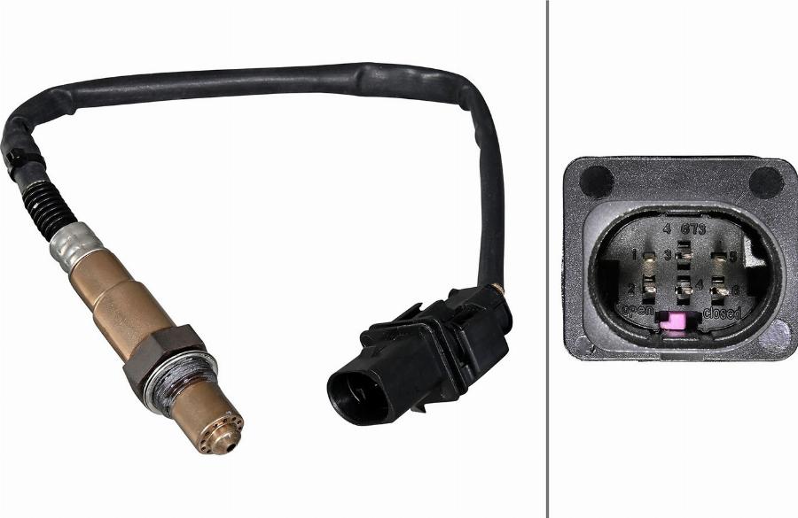 HELLA 6PA 358 221-381 - Sonda Lambda aaoparts.ro