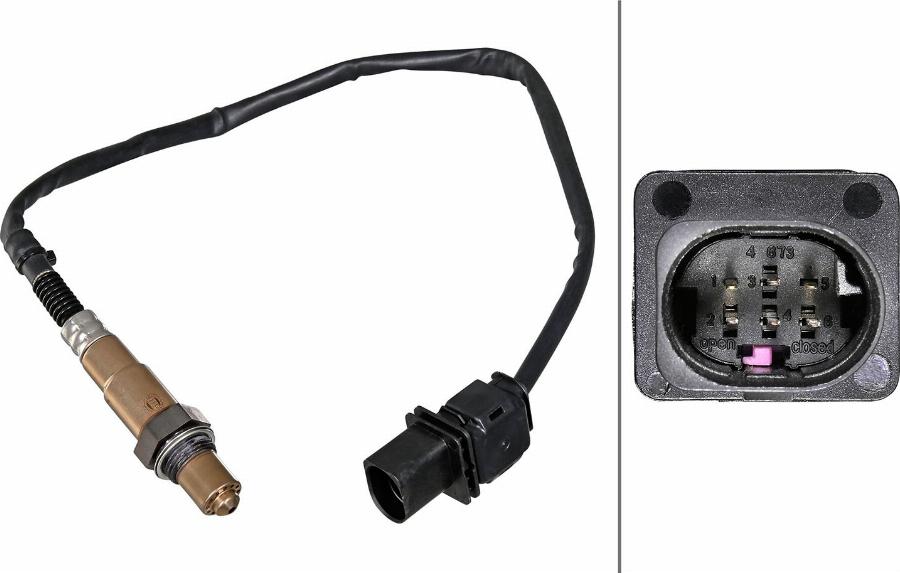 HELLA 6PA 358 221-251 - Sonda Lambda aaoparts.ro