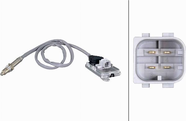 HELLA 6PN 358 186-501 - Senzor NOx, injectie aditiv aaoparts.ro