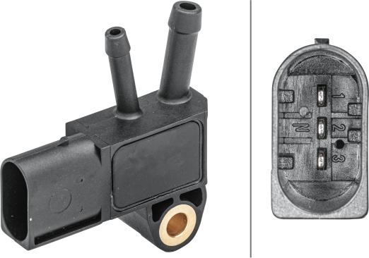 HELLA 6PP 009 409-171 - Senzor, presiune gaze evacuare aaoparts.ro